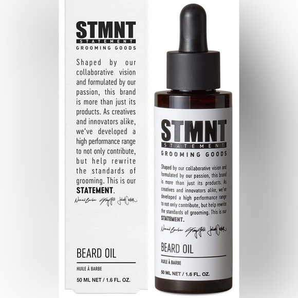 STMNT Statement Grooming Goods Cleanser, Beard oil + Matte Paste - Picture 7 of 10